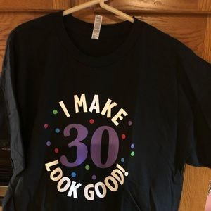 Unisex 30th birthday Tshirt